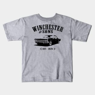 WINCHESTER & SONS EST.1979 Kids T-Shirt